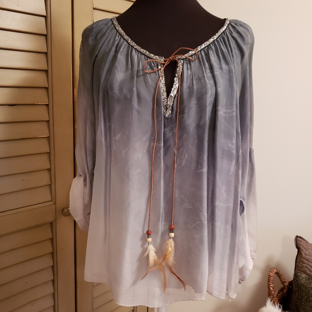 SCANDAL ADELE SILK TOP - Picture 9 of 11